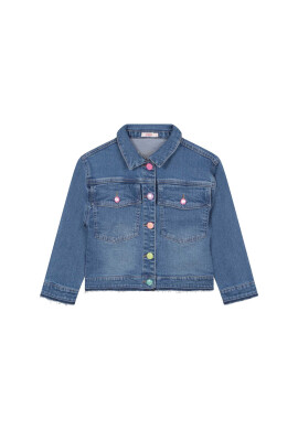 Billieblush Дънково яке U16348 Бежов Regular Fit - Pepit.bg