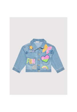 Billieblush Дънково яке U16315 Син Regular Fit - Pepit.bg