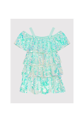 Billieblush Елегантна рокля U12736 Син Regular Fit - Pepit.bg