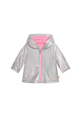Billieblush Яке за дъжд U16353 Сив Regular Fit - Pepit.bg