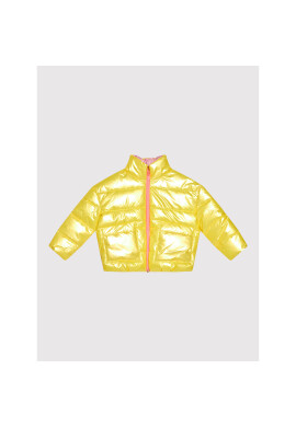 Billieblush Пухено яке U16300 Жълт Regular Fit - Pepit.bg