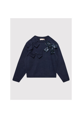 Billieblush Пуловер U15939 Тъмносин Regular Fit - Pepit.bg