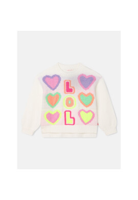 Billieblush Пуловер U15B55 Екрю Regular Fit - Pepit.bg