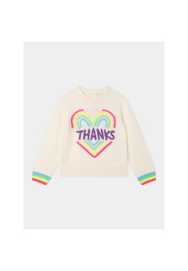 Billieblush Пуловер U15C22 Екрю Regular Fit - Pepit.bg