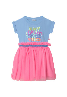 Billieblush Рокля U12811 Син Regular Fit - Pepit.bg