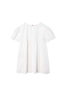 Billieblush Рокля U12817 Бял Regular Fit - Pepit.bg