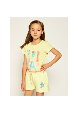 Billieblush Шорти от плат U14371 Жълт Regular Fit - Pepit.bg
