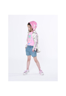 Billieblush Шорти от плат U14668 Син Regular Fit - Pepit.bg