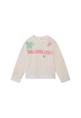 Billieblush Суитшърт U15A96 Екрю Regular Fit - Pepit.bg