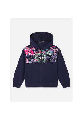 Billieblush Суитшърт U15B85 Тъмносин Regular Fit - Pepit.bg