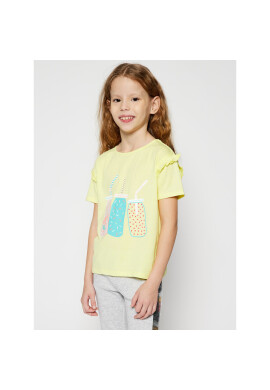 Billieblush Тишърт U15721 Жълт Regular Fit - Pepit.bg