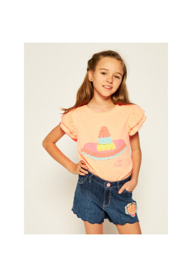 Billieblush Тишърт U15730 Оранжев Regular Fit - Pepit.bg