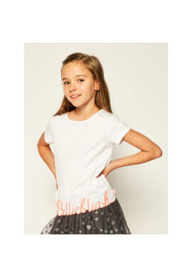 Billieblush Тишърт U15733 Бял Regular Fit - Pepit.bg