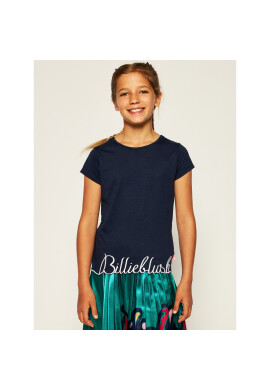 Billieblush Тишърт U15733 Тъмносин Regular Fit - Pepit.bg