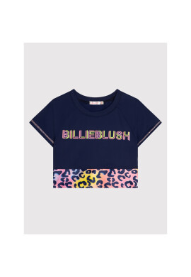 Billieblush Тишърт U15A43 Тъмносин Regular Fit - Pepit.bg
