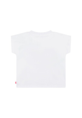 Billieblush Тишърт U15B05 Бял Regular Fit - Pepit.bg
