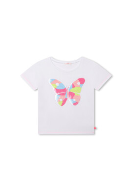 Billieblush Тишърт U15B09 Бял Regular Fit - Pepit.bg