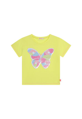 Billieblush Тишърт U15B09 Жълт Regular Fit - Pepit.bg