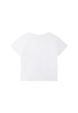Billieblush Тишърт U15B25 Бял Regular Fit - Pepit.bg