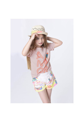 Billieblush Тишърт U15B25 Розов Regular Fit - Pepit.bg
