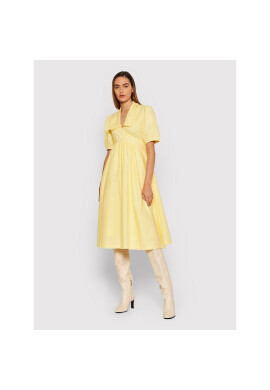 Birgitte Herskind Лятна рокля Noel 4257610 Жълт Regular Fit - Pepit.bg