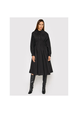 Birgitte Herskind Рокля тип риза Freja 4236610 Черен Regular Fit - Pepit.bg