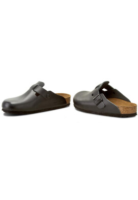 Birkenstock Чехли Boston 0060191 Черен - Pepit.bg