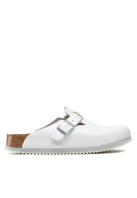 Birkenstock Чехли Boston Bs 0060134 Бял - Pepit.bg