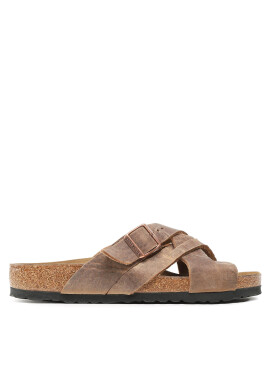 Birkenstock Чехли Lugano 1015498 Кафяв - Pepit.bg