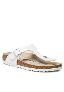 Birkenstock Джапанки Gizeh 0043733 Бял - Pepit.bg