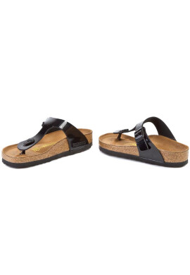 Birkenstock Джапанки Gizeh 043661 Черен - Pepit.bg
