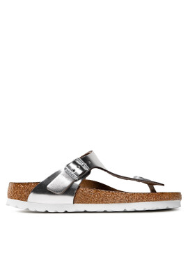 Birkenstock Джапанки Gizeh Bs 1003675 Сребрист - Pepit.bg