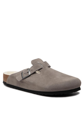 Birkenstock Пантофи Boston 1017650 Сив - Pepit.bg