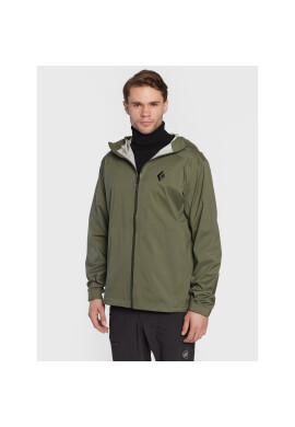 Black Diamond Яке за дъжд Stormline APCDT030 Зелен Regular Fit - Pepit.bg