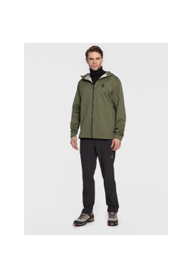 Black Diamond Яке за дъжд Stormline APCDT030 Зелен Regular Fit - Pepit.bg