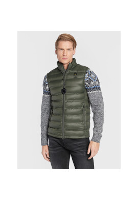 Blauer Елек Logan BLUX02003 006100 Зелен Regular Fit - Pepit.bg