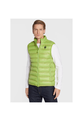 Blauer Елек Logan BLUX02003 006100 Зелен Regular Fit - Pepit.bg