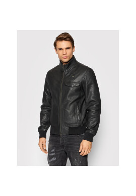 Blauer Кожено яке 21WBLUL01206 006069 Черен Regular Fit - Pepit.bg