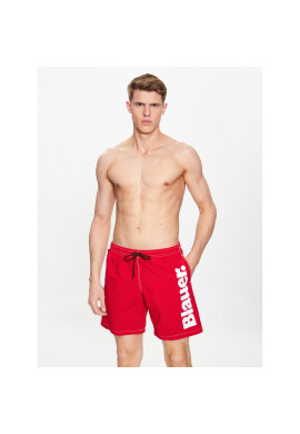 Blauer Плувни шорти 23SBLUN02467 006568 Червен Regular Fit - Pepit.bg