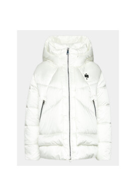 Blauer Пухено яке 23WBLDC02037 Бял Regular Fit - Pepit.bg