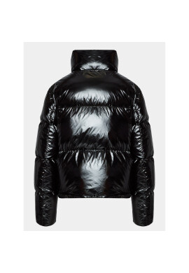Blauer Пухено яке 23WBLDC03022 Черен Regular Fit - Pepit.bg