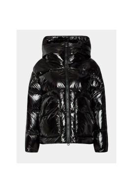 Blauer Пухено яке 23WBLDC03026 Черен Regular Fit - Pepit.bg