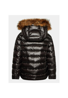 Blauer Пухено яке 23WBLDC03092 Черен Regular Fit - Pepit.bg