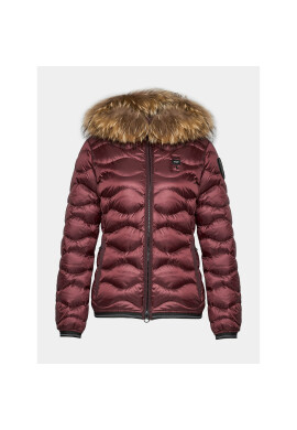 Blauer Пухено яке 23WBLDC03093 Кафяв Regular Fit - Pepit.bg