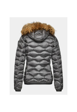 Blauer Пухено яке 23WBLDC03093 Сив Regular Fit - Pepit.bg