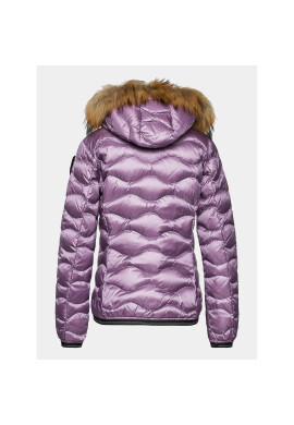 Blauer Пухено яке 23WBLDC03093 Виолетов Regular Fit - Pepit.bg
