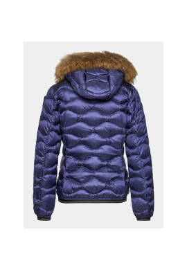 Blauer Пухено яке 23WBLDC03093 Виолетов Regular Fit - Pepit.bg