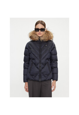 Blauer Пухено яке 23WBLDC03141 Тъмносин Regular Fit - Pepit.bg