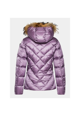 Blauer Пухено яке 23WBLDC03141 Виолетов Regular Fit - Pepit.bg