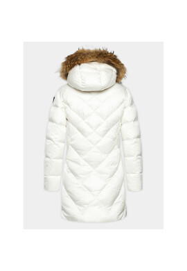 Blauer Пухено яке 23WBLDK03140 Бял Regular Fit - Pepit.bg